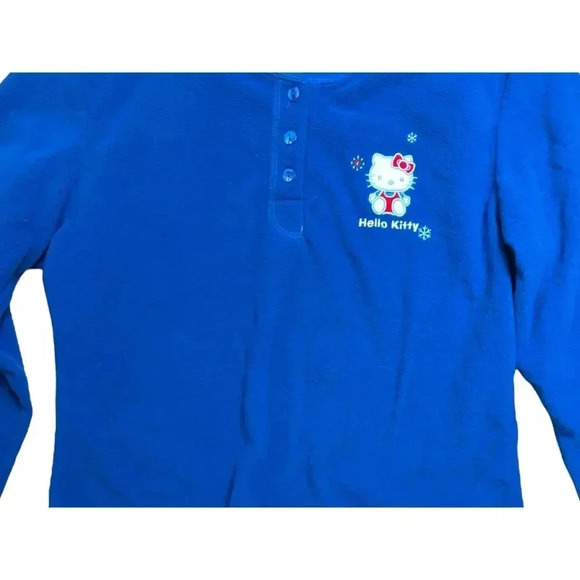 Sanrio Hello Kitty Teen Women's‎ Sweatshirt Blue Medium Warm;Thinner for Comfort - Picture 9 of 11